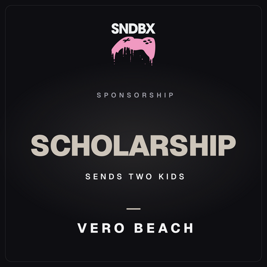 Scholarship Sponsorship - SNDBX Vero Beach