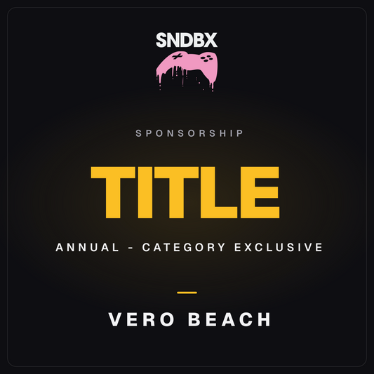 Title Sponsorship - SNDBX Vero Beach