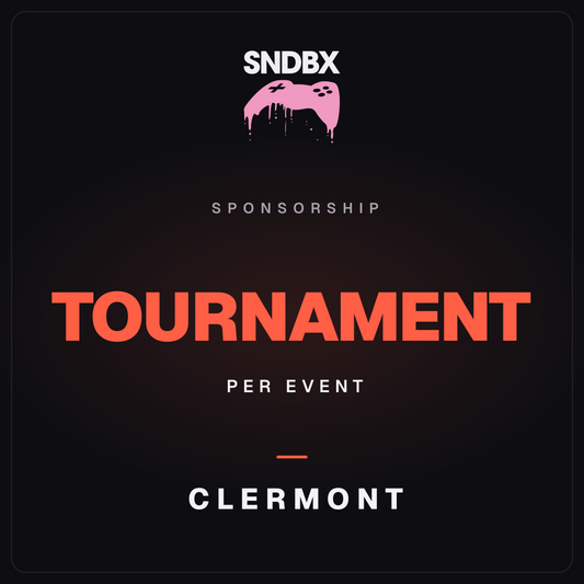 Tournament Sponsorship - SNDBX Clermont
